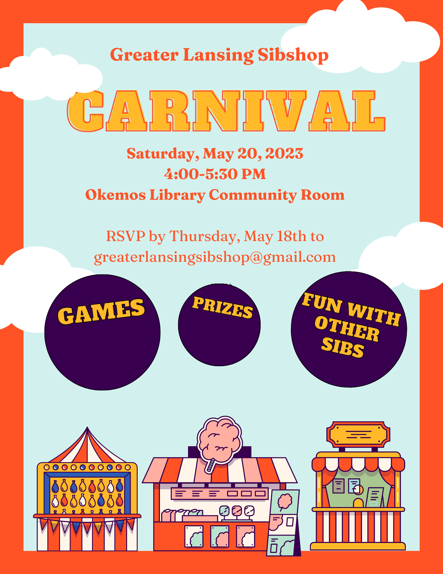 Greater Lansing Sibshop Carnival