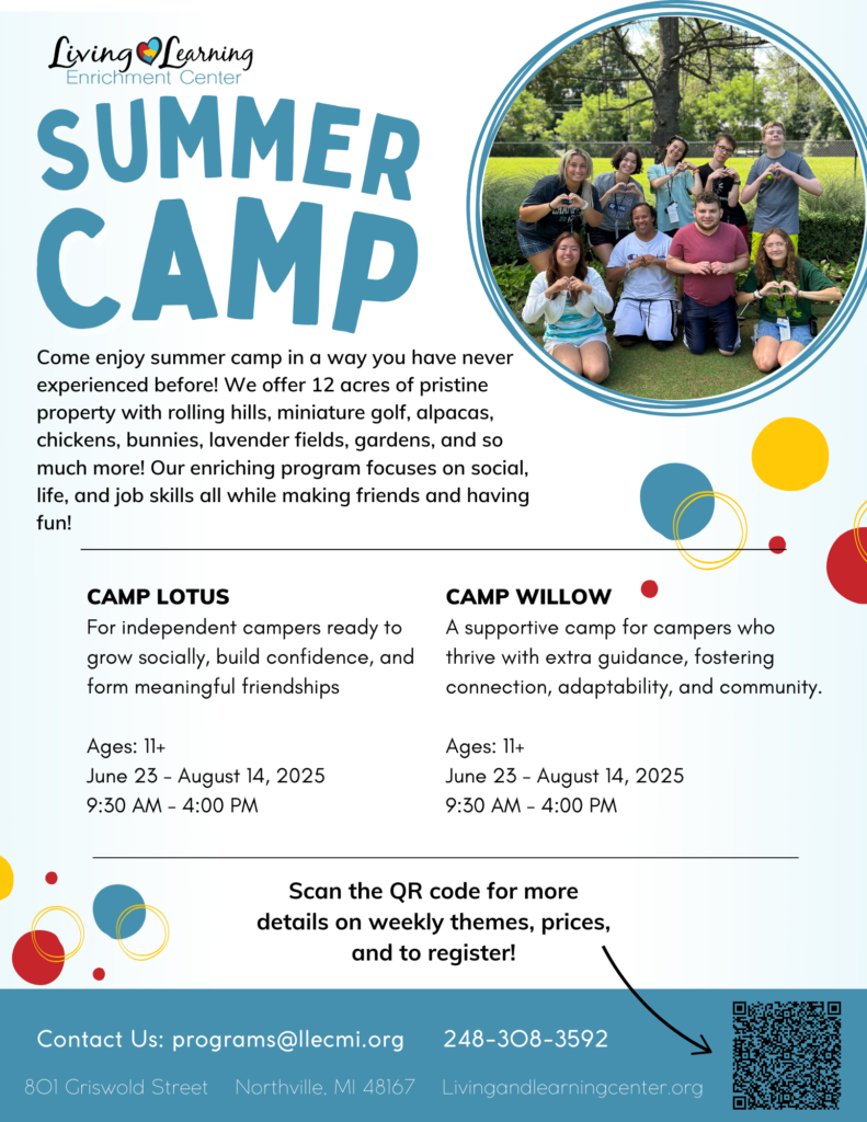 summer camp flyer 2025