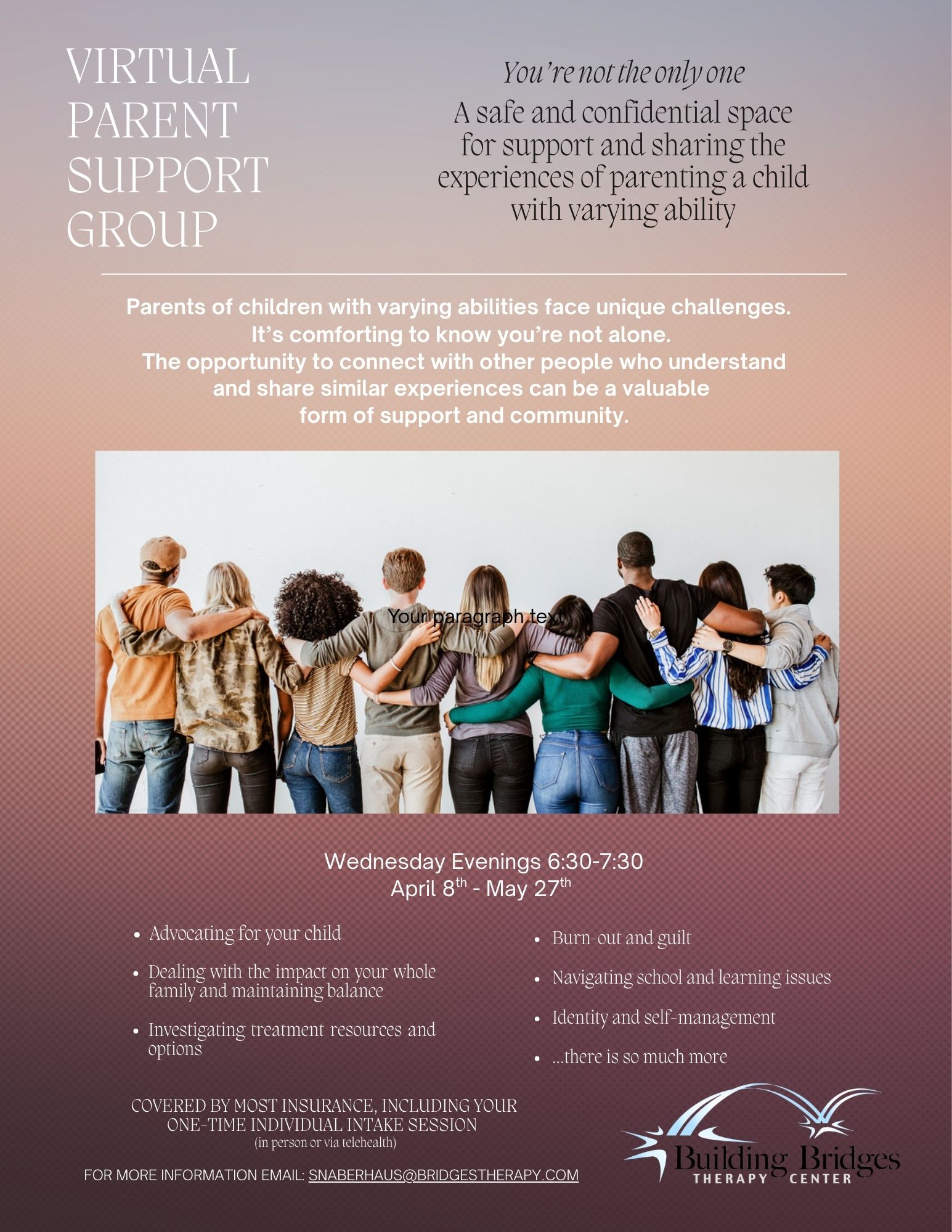 virtual parent support group